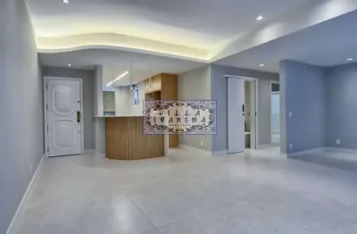 Copacabana quadra da praia rua duvivier luxo 107m² reformadíssimo premium 2 quartos 3 banheiros