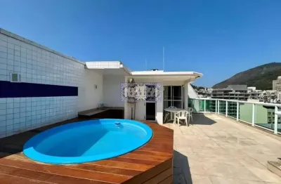 Linda cobertura dúplex com piscina privativa 3 quartos, 2 vagas e vista livre