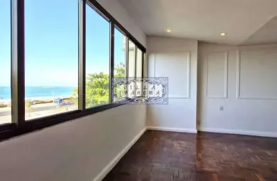 Praia de copacabana frontal 280m2 3 quartos 3 banheiros luxuoso edifício diferenciado play p24h vaga