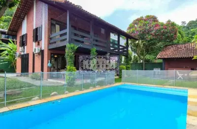 Itanhangá casarão rústico-chic reformado 291m² lazer privativo salão 4 quartos 5 banheiros 3 vagas