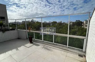 Cobertura mobiliada rua ivo borges recreio dos bandeirantes  248 m² 3 suítes 2 vagas direito de uso da laje