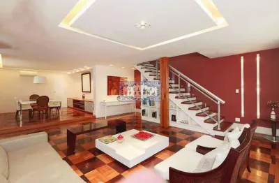 Casa em condomínio fechado com 4 quartos à venda na rua graça couto, gávea, rio de janeiro, 485 m2 por r$ 4.500.000