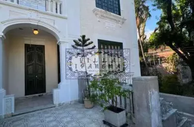 Casa comercial com 4 salas à venda na rua monte alegre, santa teresa, rio de janeiro, 380 m2 por r$ 1.750.000