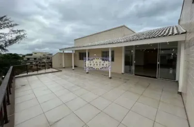 Cobertura com 3 quartos à venda na rua desembargador paulo alonso, recreio dos bandeirantes, rio de janeiro, 300 m2 por r$ 1.272.000