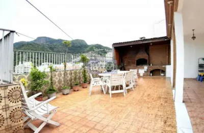 Cobertura com 4 quartos à venda na avenida paulo de frontin, rio comprido, rio de janeiro, 242 m2 por r$ 995.000