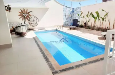 Casa com 3 dormitórios à venda, 320 m² por r$ 2.045.000,00 - residencial mont' alcino - valinhos/sp