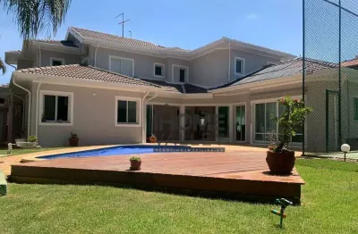 Casa com 5 dormitórios à venda, 448 m² por r$ 2.980.000,00 - condomínio portal do lago - valinhos/sp