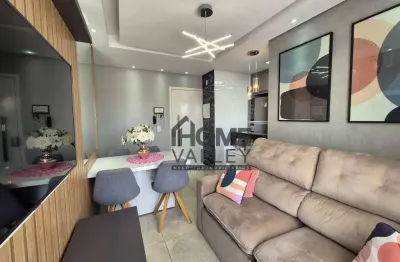 Apartamento com 2 quartos, 1 banheiro, 9º andar, residencial verona, valinhos.