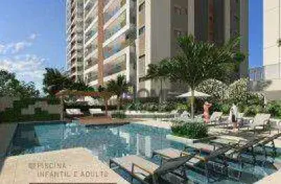 Lançamento residencial the gardens, paiquerê,  apartamentos de 103m²  a 128m².
