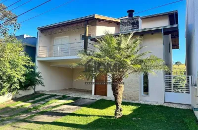 Casa com 4 dormitórios à venda, 280 m² por r$ 1.400.000,00 - condomínio residencial canterville  - valinhos/sp