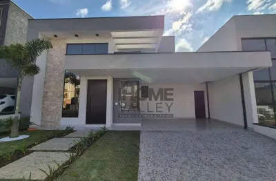 Casa térrea, nova, com 3 suítes, localizada no residencial mont' alcino, valinhos/sp