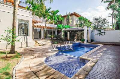 Casa com 4 dormitórios à venda, 490 m² por r$ 6.500.000,00 - condomínio pateo santa fé - campinas/sp