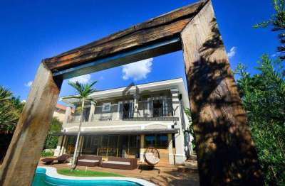 Casa com 4 dormitórios à venda, 624 m² por r$ 6.200.000,00 - condomínio chácara flora - valinhos/sp