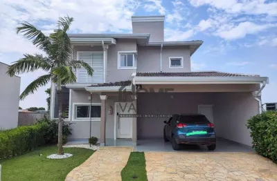 Casa com 3 dormitórios à venda, 210 m² por r$ 1.460.000,00 - condomínio residencial flor da serra  - valinhos/sp