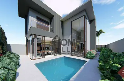 Casa com 3 dormitórios à venda, 224 m² por r$ 2.200.000,00 - residencial bosque da mata - valinhos/sp
