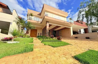 Casa com 4 dormitórios à venda, 345 m² por r$ 2.190.000,00 - residencial villa do sol - valinhos/sp