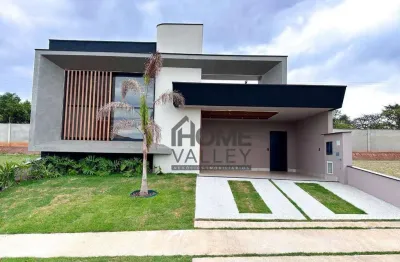 Casa com 3 dormitórios à venda, 212 m² por r$ 2.290.000,00 - condomínio villa sapezal - indaiatuba/sp