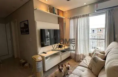 Apartamento com 2 dormitórios à venda, 48 m² por r$ 440.000,00 - residencial bello cielo i - vinhedo/sp