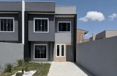 Excelente sobrado com 3 quartos em fazenda rio grande
