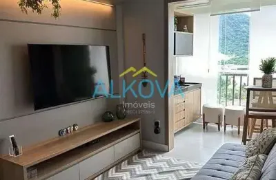 Apartamento à venda, 51 m² por r$ 585.000,00 - martim de sá - caraguatatuba/sp