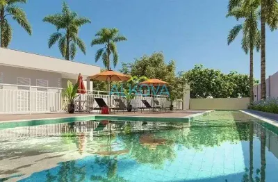 Apartamento com 2 dormitórios à venda, 51 m² por r$ 310.000 - parque residencial flamboyant - são j