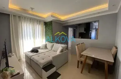 Apartamento com 2 dormitórios à venda, 48 m² por r$ 390.000 - jardim vale do sol - são josé dos cam
