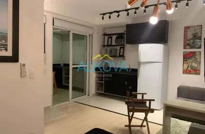 Apartamento com 1 dormitório para alugar, 40 m² por r$ 4.000/mês - jardim aquarius - são josé dos c