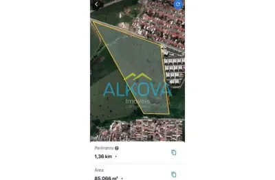 Terreno à venda, 76000 m² por R$ 34.200.000,00 - Jardim São José - São José dos Campos/SP