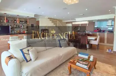 Cobertura para venda em são paulo, parque mandaqui, 2 dormitórios, 2 suítes, 5 banheiros, 2 vagas