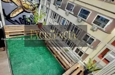 Apartamento para locação em são paulo, república, 1 dormitório, 1 banheiro