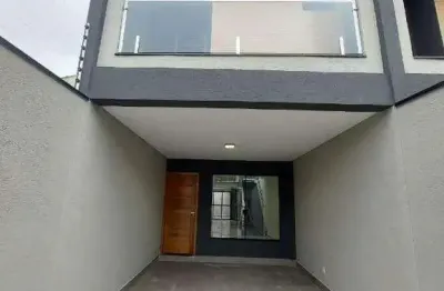 Sobrado Novo – 120 m², 3 Dorms (1 Suíte com Sacada), 2 Vagas e Área Gourmet – Vila Buenos Aires