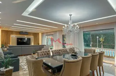 Casa com 3 dormitórios à venda, 350 m² por r$ 4.200.000,00 - canto do forte - praia grande/sp