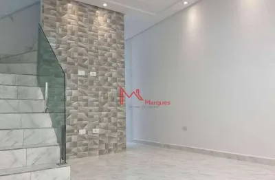 Sobrado com 2 dormitórios à venda, 50 m² por r$ 290.000,00 - jardim quietude - praia grande/sp