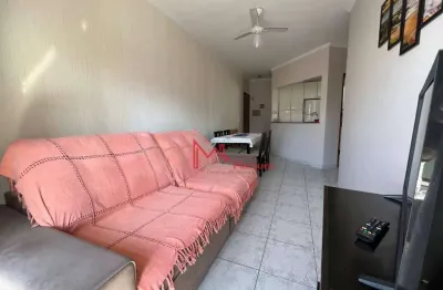 Apartamento com 1 dormitório, sendo 1 suíte à venda, 58 m² por r$ 360.000 - vila tupi - praia grande/sp
