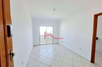 Apartamento com 2 dormitórios, sendo 1 suíte à venda, 60 m² por r$ 410.000 - guilhermina - praia grande/sp