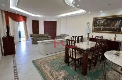 Apartamento com 3 dormitórios, sendo 2 suítes (01 demi suíte) à venda, 161 m² por r$ 1.060.000 - tupi - praia grande/sp