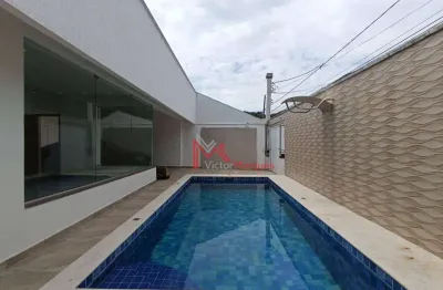 Casa com 3 dormitórios, sendo 2 suítes e piscina com cascata  à venda, 200 m² por r$ 3.200.000 - canto do forte - praia grande/sp