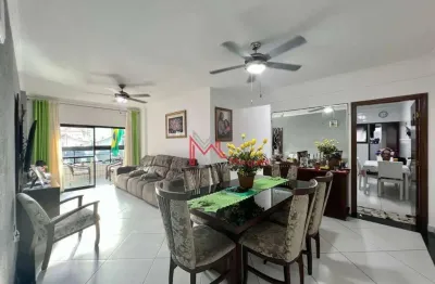 Apartamento com 3 dormitórios à venda, 162 m² por r$ 570.000,00 - vila guilhermina - praia grande/sp