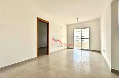 Apartamento com 1 dormitório à venda, 55 m² por r$ 330.000,00 - vila guilhermina - praia grande/sp
