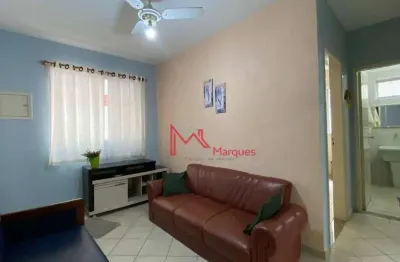Apartamento com 2 dormitórios à venda, 46 m² por r$ 269.000,00 - vila guilhermina - praia grande/sp