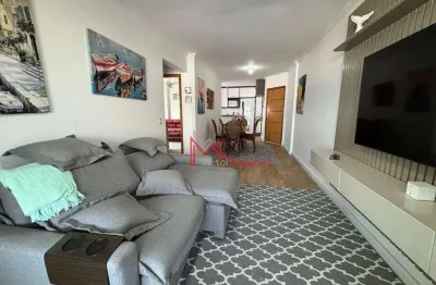 Apartamento com 2 dormitórios à venda, 85 m² por r$ 530.000,00 - tupi - praia grande/sp