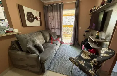 Apartamento com 1 dormitório à venda, 45 m² por r$ 360.000,00 - tupi - praia grande/sp