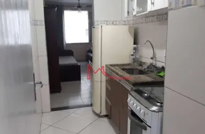 Kitnet com vista mar à venda, 27 m² por r$ 220.000 - vila guilhermina - praia grande/sp
