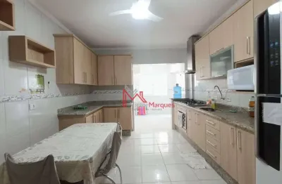Apartamento com 3 dormitórios, sendo 2 suítes à venda, 132 m² por r$ 850.000 - aviação - praia grande/sp