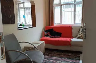 Apartamento com 1 dormitório à venda, 48 m² por r$ 200.000,00 - canto do forte - praia grande/sp