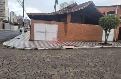 Casa com 3 dormitórios à venda, 200 m² por r$ 600.000,00 - aviação - praia grande/sp