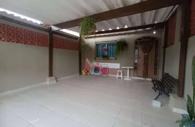 Casa com 2 dormitórios, sendo 1 suíte  à venda, 104 m² por r$ 355.000 - nova mirim - praia grande/sp