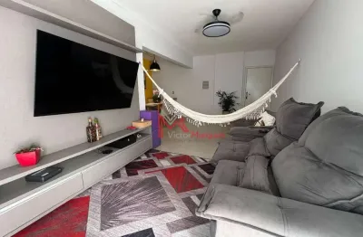Apartamento com 2 dormitórios à venda, 87 m² por r$ 430.000,00 - vila assunção - praia grande/sp