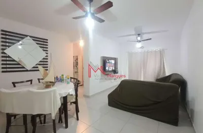 Apartamento com 2 dormitórios, sendo 1 suíte à venda, 93 m² por r$ 530.000 - tupi - praia grande/sp