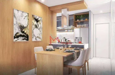 Apartamento com 2 dormitórios, sendo 1 suíte  à venda, 74 m² por r$ 700.000 - canto do forte - praia grande/sp